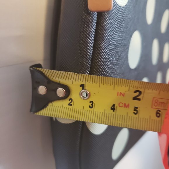 Polka Dot Laptop Sleeve tablet front pocket zippered black white pink+ - Picture 11 of 13